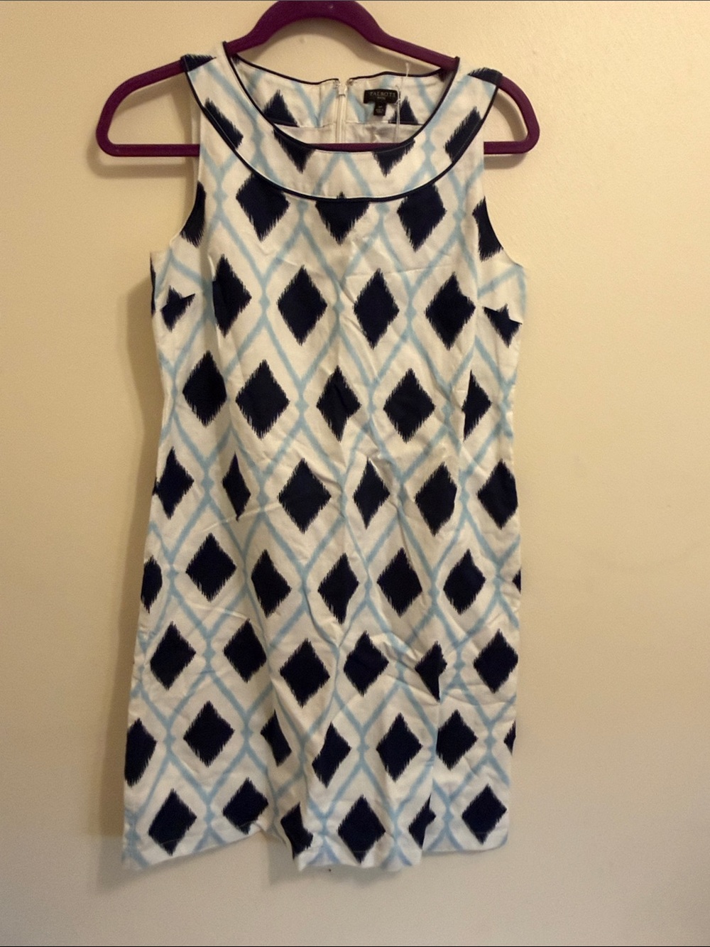 Talbots Printed Sheath Dress